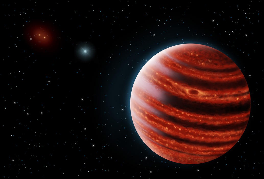 Gemini descubre el planeta más parecido a Júpiter