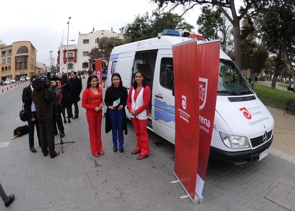 Municipalidad de La Serena realiza lanzamiento de su clínica PAP móvil