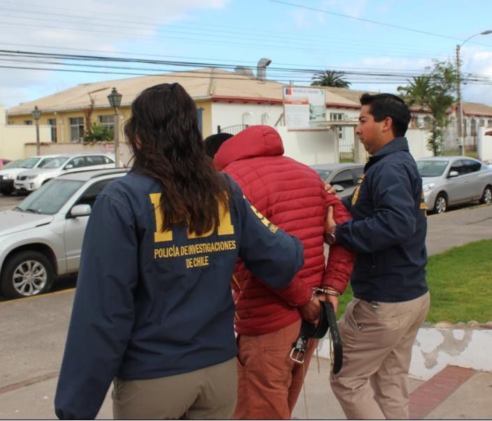 PDI  detiene a un sujeto acusado por robo en el sector alto de La Serena