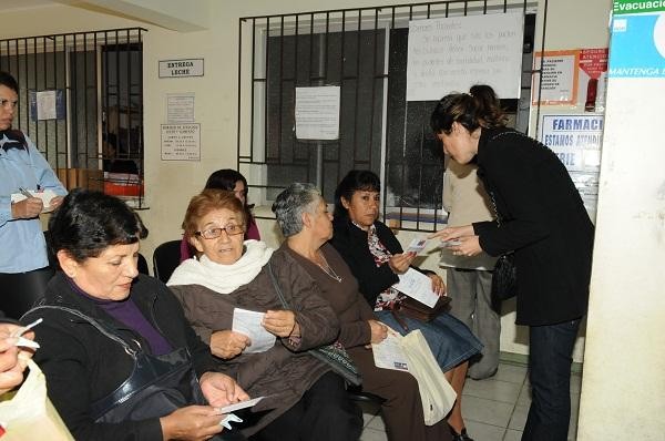 Hacen campaña antidrogas encentro de salud