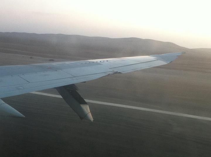 Avión comercial sufre percance durante aterrizaje frustrado en La Serena