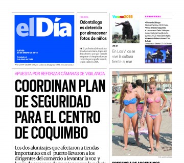 Diario El Día impreso 28-01-2015