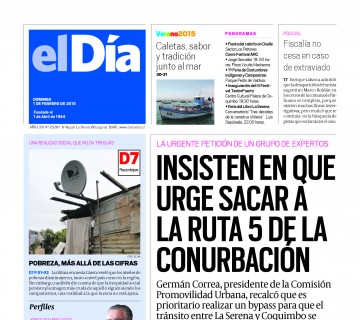 Diario El Día impreso 01-02-2015