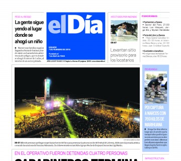 Diario El Día impreso 07-02-2015