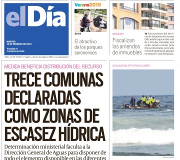 Diario El Día impreso 10-02-2015