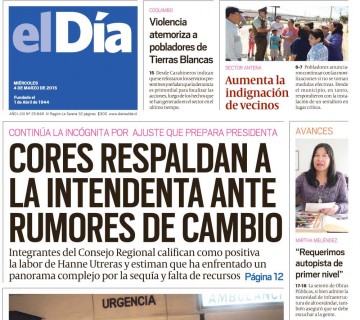 Diario El Día impreso 04-03-2015