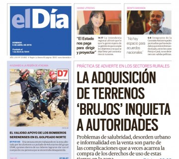 Diario El Día impreso 05-04-2015