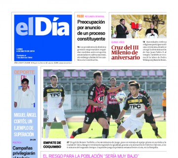 Diario El Día impreso 04-05-2015