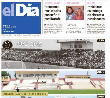 Diario El Día impreso 13-05-2015