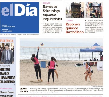 Diario El Día impreso 23-05-2015