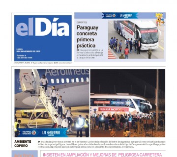 Diario El Día impreso 08-06-2015