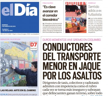 Diario El Día impreso 02-08-2015