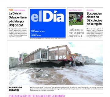 Diario El Día impreso 10-08-2015