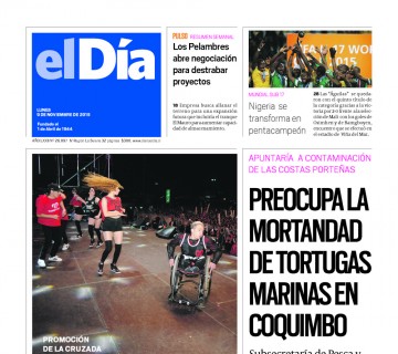 Diario El Día impreso 09-11-2015