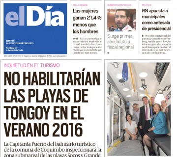Diario El Día impreso 24-11-2015
