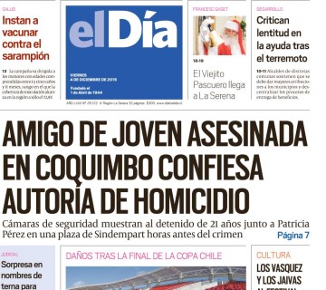 Diario El Día impreso 04-12-2015