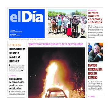 Diario El Día impreso 07-01-2016