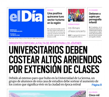 Diario El Día impreso 13-01-2016