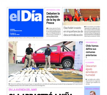 Diario El Día impreso 15-01-2016
