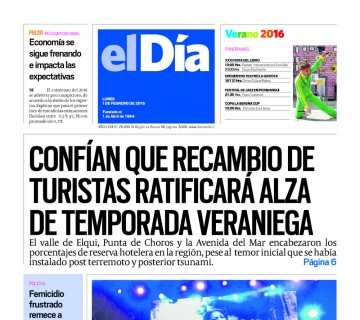 Diario El Día impreso 01-02-2016