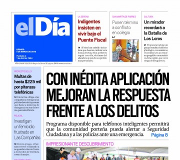 Diario El Día impreso 05-03-2016