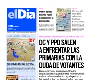 Diario El Día impreso 13-03-2016