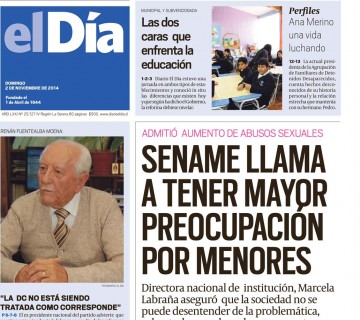 Diario El Día impreso 02-11-2014