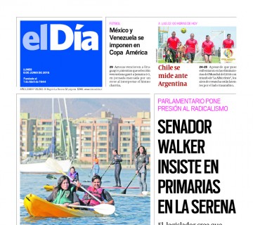 Diario El Día impreso 06-06-2016