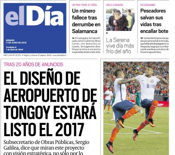 Diario El Día impreso 11-06-2016