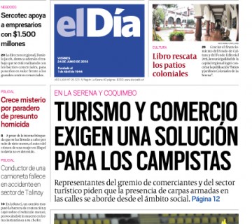 Diario El Día impreso 24-06-2016