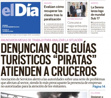 Diario El Día impreso 21-11-2014
