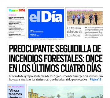 Diario El Día impreso 08-02-2016