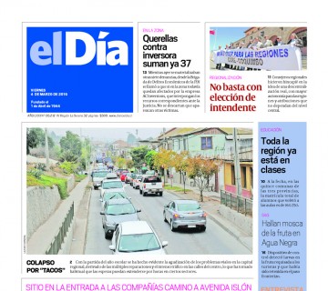 Diario El Día impreso 04-03-2016