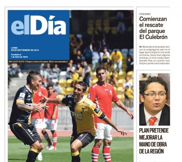 Diario El Día impreso 08-09-2014