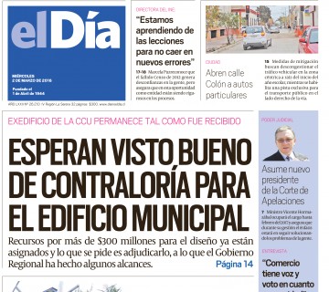 Diario El Día impreso 02-03-2016