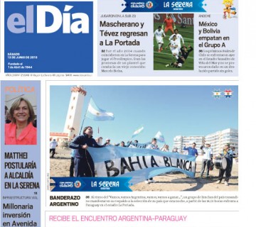 Diario El Día impreso 13-06-2015