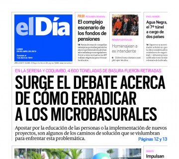 Diario El Día impreso 20-04-2015
