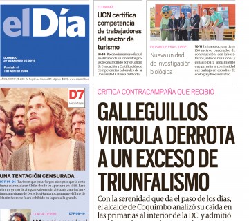 Diario El Día impreso 27-03-2016