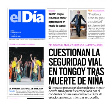 Diario El Día impreso 02-03-2015