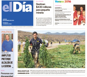 Diario El Día impreso 28-01-2016