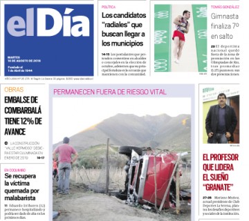 Portada 16 de Agosto