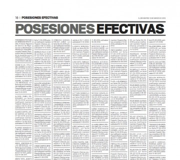 Posesiones efectivas 15-03-2016