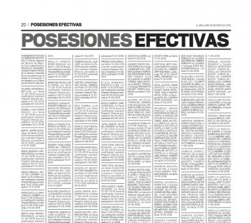 Posesiones efectivas 16-05-2016
