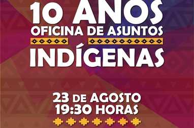 gala 10 años oficina indígena