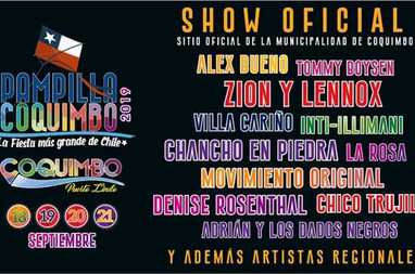 Show oficial Pampilla de Coquimbo 2019