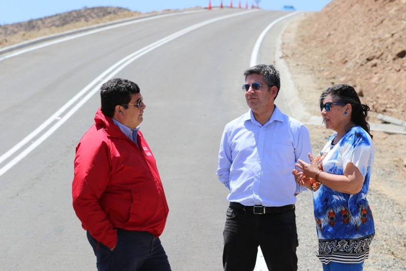 La pavimentación del camino que conecta la Ruta 5 con Los Choros a juicio del seremi (s) de gobierno es una muestra de la inversión que ha recibido la comuna. 