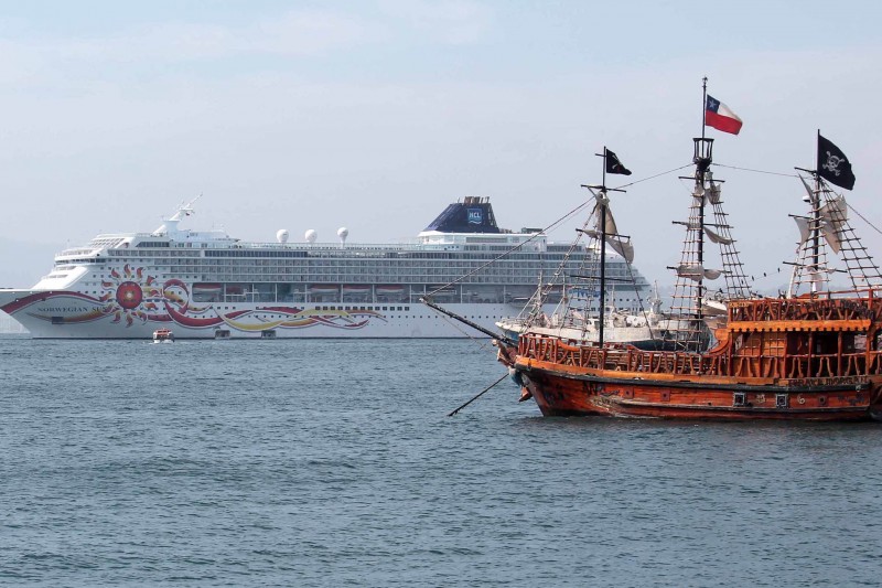 298.550 pasajeros han visitado la comuna-puerto desde 1993 a la fecha, siendo Holland América, Norwegian e Infinity las empresas con más recaladas