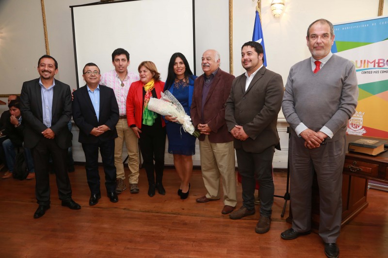 Con la llegada de Roxana Zambra, el concejo comunal de Coquimbo volvió a contar con todos sus integrantes. Foto: El Día