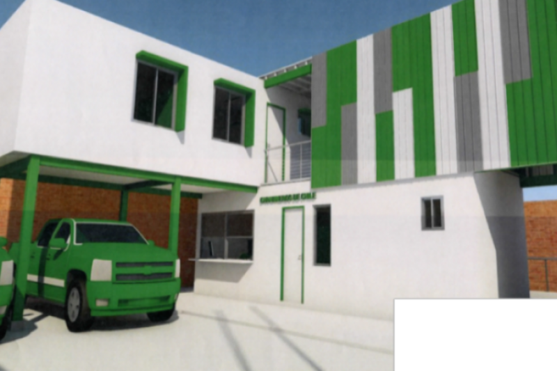 Proyecto del futuro retén en el centro de Coquimbo