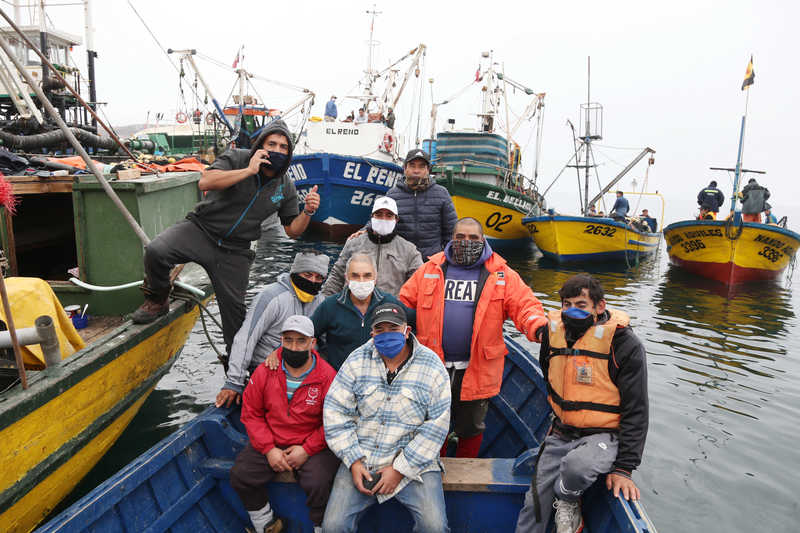 Los pescadores artesanales de diferentes caletas de Coquimbo han sufrido con la falta de pesca y quienes aprovechar ahora que apareció el jurel.